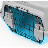 Переноска Sima-Land Неон 9343368 (серый/голубой)