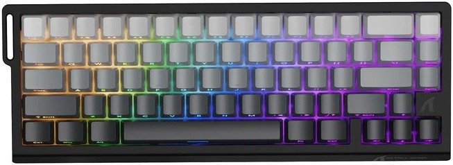 Клавиатура Attack Shark X68HE Pro (черный/серый)