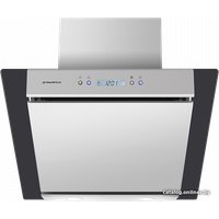 Кухонная вытяжка MAUNFELD Gloria 60 (нержавеющая сталь/черное стекло)