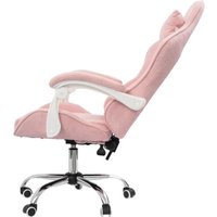 Игровое (геймерское) кресло Calviano Nero (pink plush)