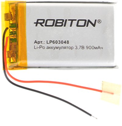 

Аккумулятор Robiton LP603048 900mAh 1 шт.