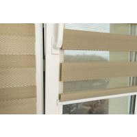 Шторы день-ночь Delfa Сантайм День-Ночь Масо МКД DN-41606 (57x160, тауп)