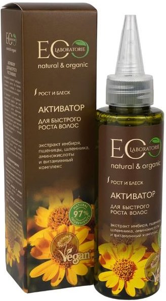 

Активатор Ecological Organic Laboratorie для быстрого роста волос 100 мл