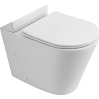 Унитаз напольный BelBagno BB2149CPR/SC (с сиденьем)