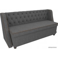 Диван Лига диванов Лофт 104560 (рогожка, серый)