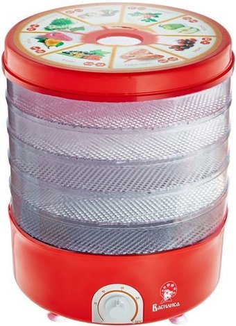 Сушилка для овощей и фруктов Василиса СО3-520 (прозрачные секции)