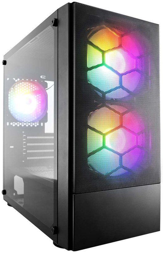

Корпус 1stPlayer Firebase X4-M-BK-2F1P-1F1
