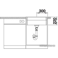 Кухонная мойка Blanco Etagon 6 (серый беж) 524546