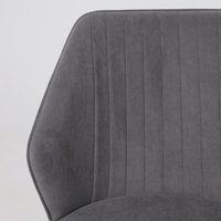 Стул Мамадома Michael (b28 Antracite Lux/черный)