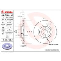  Brembo 09518031