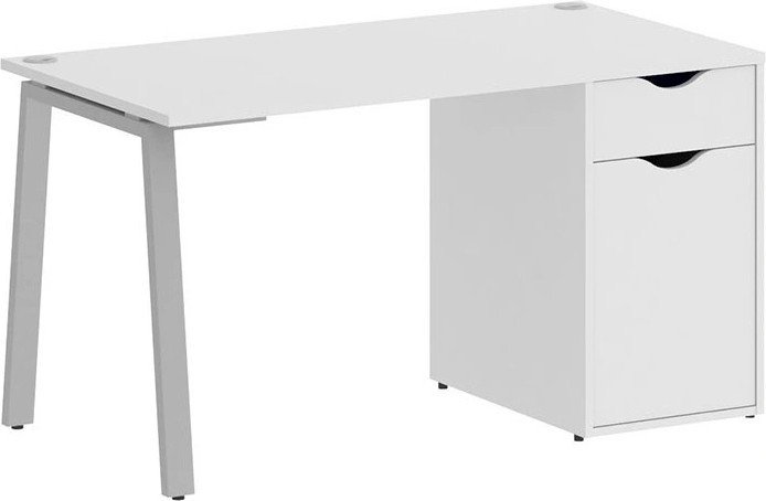 

Стол Riva Home Office VR.SP-3-138.1.A Silver (белый)
