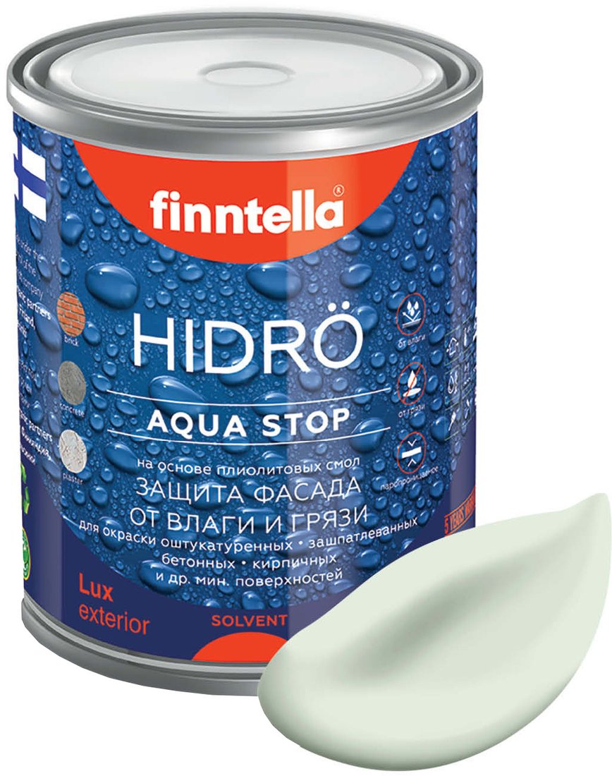

Краска Finntella Hidro Kalpea F-14-1-1-FL029 0.9 л (зеленый)