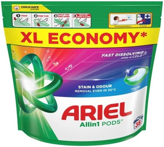 Капсулы для стирки Ariel Color (38 шт)