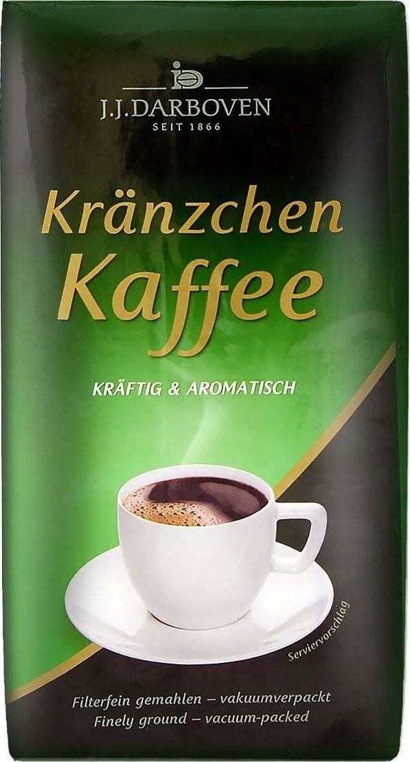 

Кофе J.J.Darboven Kranzchen Kaffee молотый 500 г