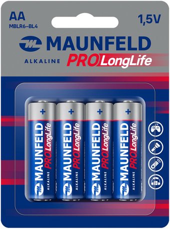 Батарейка MAUNFELD Pro Long Life MBLR6-BL4