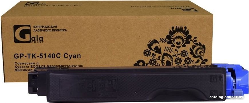 Картридж Gala-print GP-TK-5140C (аналог Kyocera TK-5140C_C_WC)
