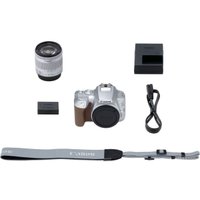 Зеркальный фотоаппарат Canon EOS 250D Kit 18-55 IS STM (серебристый)