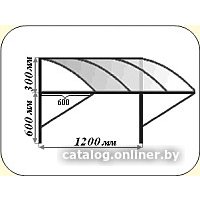 Козырек Dudo КС-8 в Витебске
