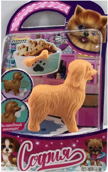 

Аксессуар Карапуз Магнитная собака с косточкой для Софии PET-MDB-S-BB