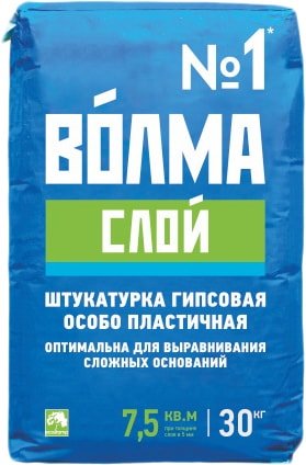 

Выравнивающая штукатурка ВОЛМА ВОЛМА-Слой (30 кг)