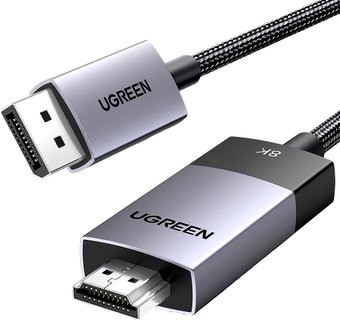 Ugreen DP115 80397 DisplayPort - HDMI (2 м, черный)
