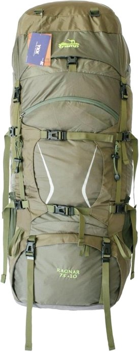 

Туристический рюкзак TRAMP Ragnar 75+10 (зеленый)