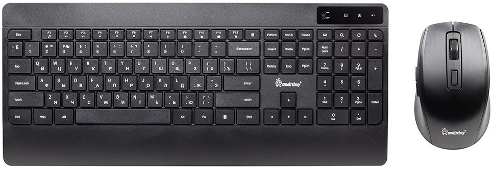 Офисный набор SmartBuy ONE 263AG SBC263AGK (черный)