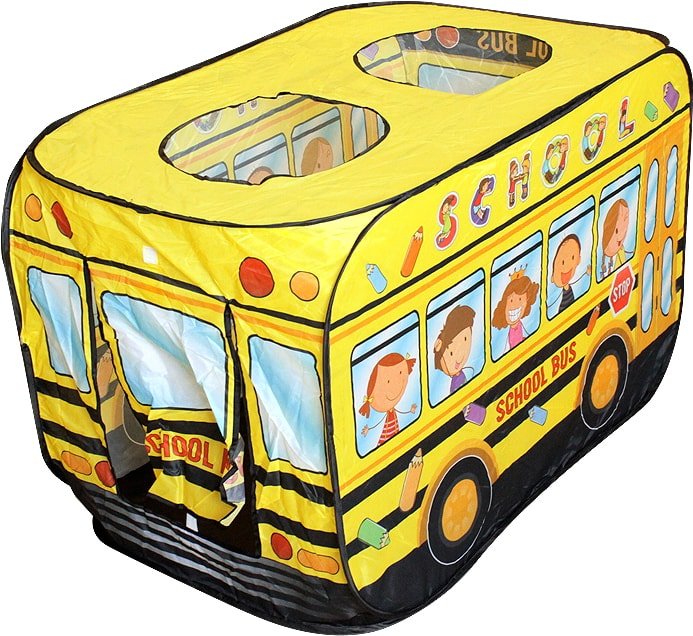 

Игровая палатка Darvish Школьный автобус (50 шаров) DV-T-1682