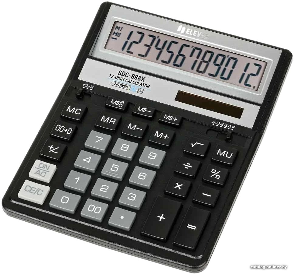 

Бухгалтерский калькулятор Eleven SDC-888X-BK (черный)