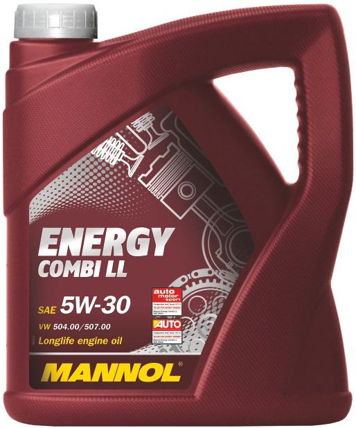 

Моторное масло Mannol ENERGY COMBI LL 5W-30 4л