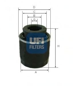 

Масляный фильтр UFI 2349400