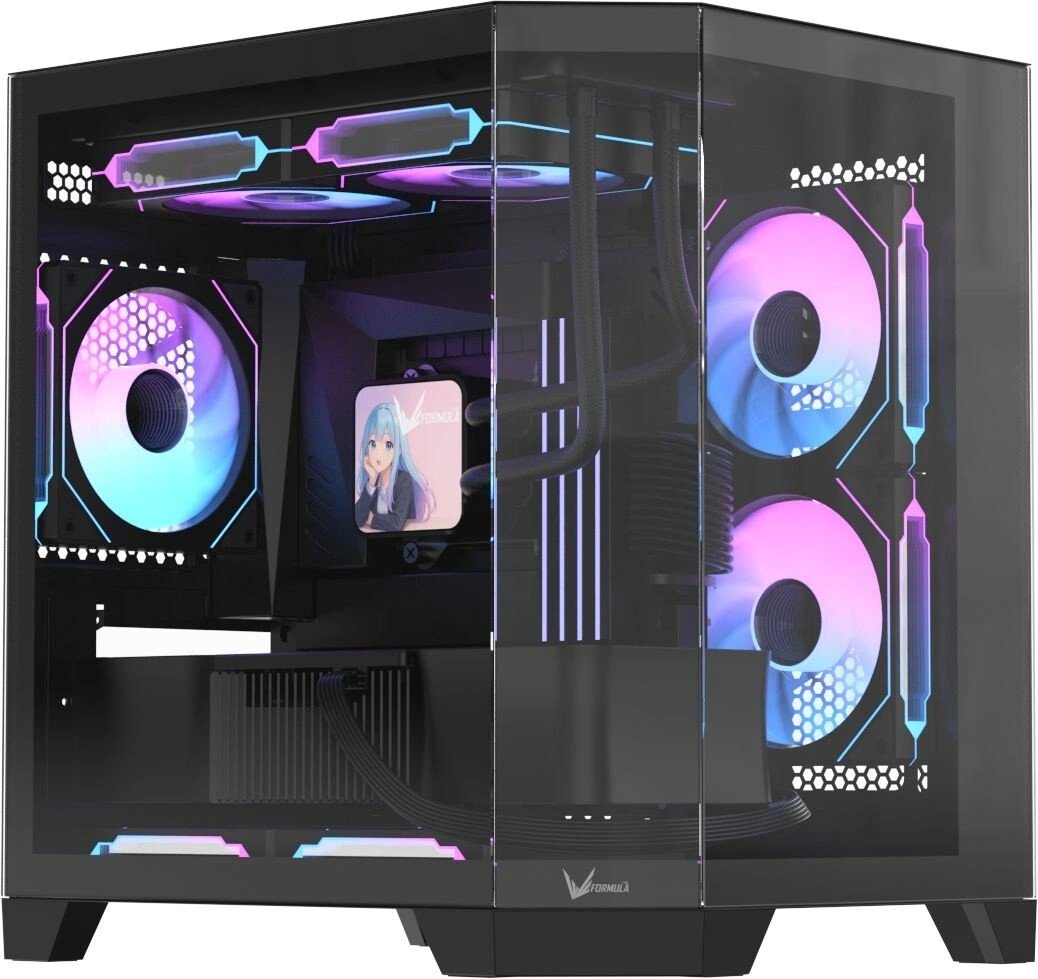 Корпус Formula Crystal Z6M Floe (черный)