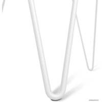 Журнальный столик Sheffilton SHT-CT27 (белый муар/белый мрамор)