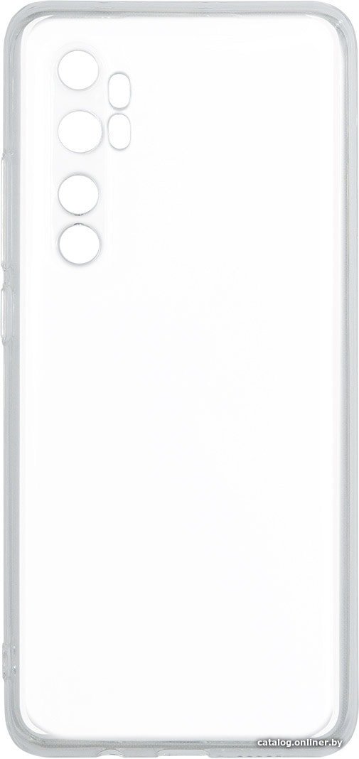 Чехол для телефона Volare Rosso Clear для Xiaomi Mi Note 10 lite (прозрачный)