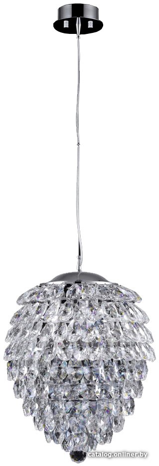 Подвесная люстра Crystal Lux Charme SP6 (Chrome/Transparent)