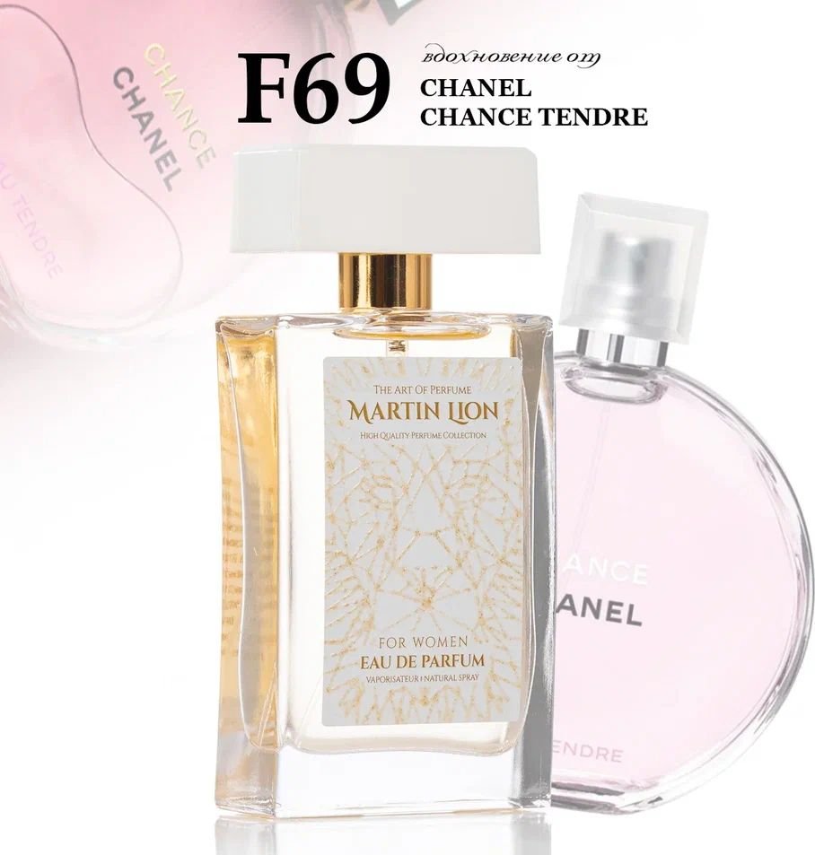 

Парфюмерная вода Martin Lion аналоговый парфюм F69 Chanel Chance Tendre EdP (50 мл)