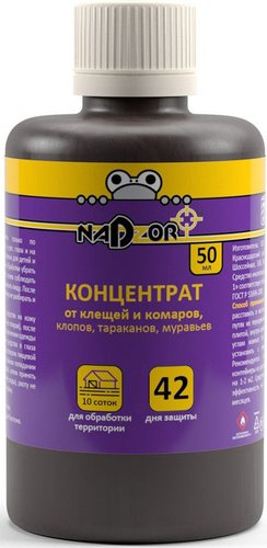 Средство от насекомых Nadzor инсектоакарицидное 50 мл