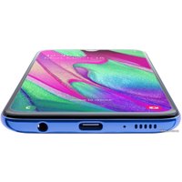 Смартфон Samsung Galaxy A40 4GB/64GB (синий)