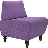 Интерьерное кресло MONOFIX Буно кресло (велюр/фиолетовый №18)