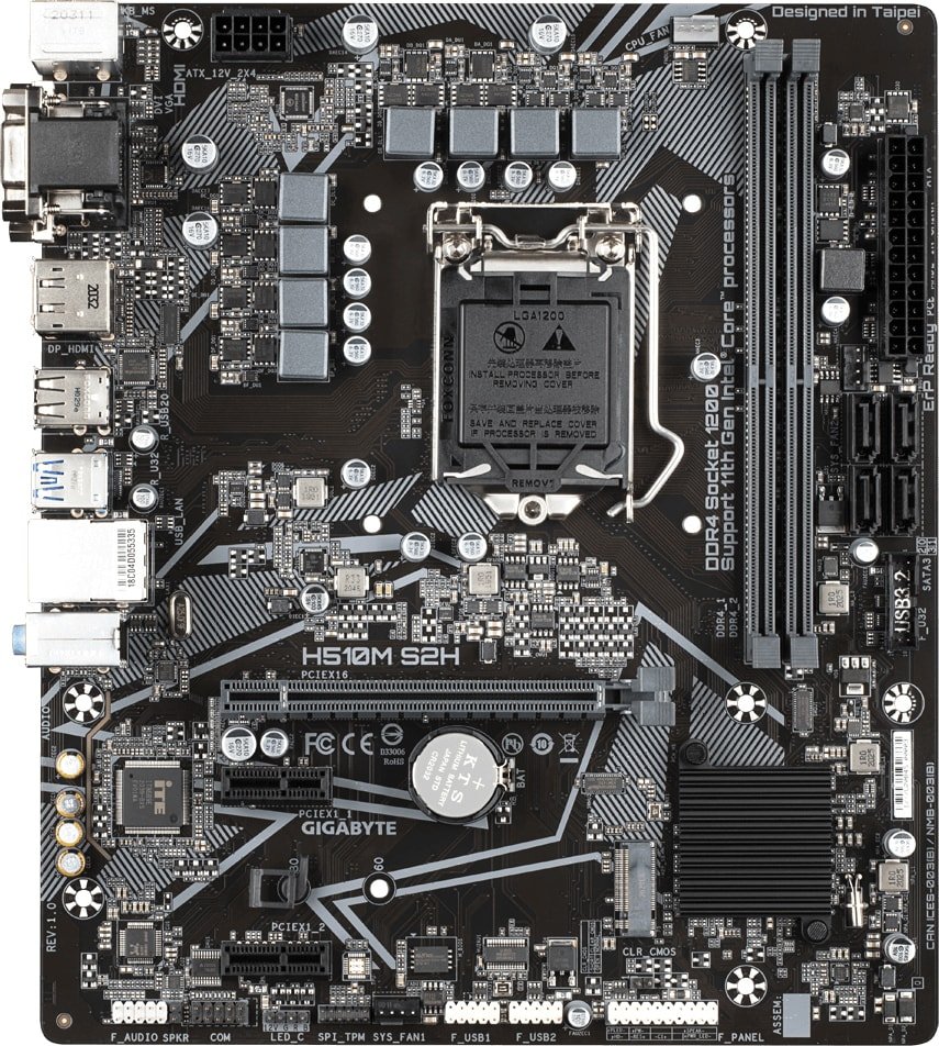 

Материнская плата Gigabyte H510M S2H (rev. 1.0)