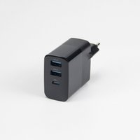 Сетевое зарядное Mivo MP-300Q (черный)