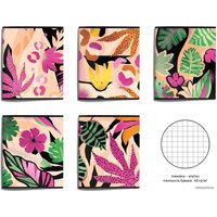 Полуобщая тетрадь Schoolformat Тропический лес ТОК48-МШ (48 л)