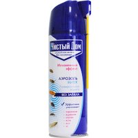 Аэрозоль против насекомых Чистый дом от ползающих и летающих насекомых 400 мл