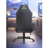 Игровое (геймерское) кресло Brave Grizzly (черно-зеленый)