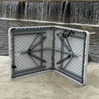 Стол Calviano Складной, прямоугольный 122x60.5 см (белый)