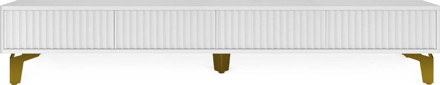 

Тумба Shtabe Royal 5027 эко (белый-золото)