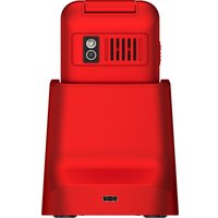 Кнопочный телефон Maxvi E5 up (красный)