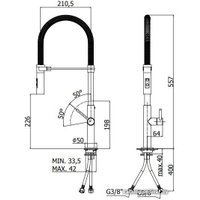 Смеситель Paffoni Chef CH179CRNO