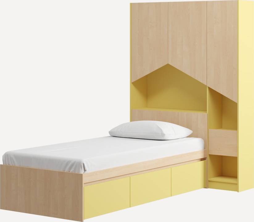

Кровать Divan Пенни-2 90 (Mustard Plywood)