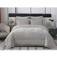 1.5-спальный комплект постельного белья Sofi De MarkO Энрике 1.6 Кт-1.6-Эн11 (светло-серый)